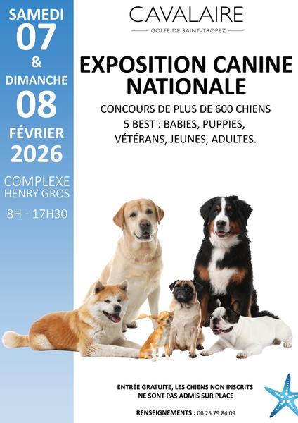 Cavalaire-Sur-Mer : Exposition Canine Nationale