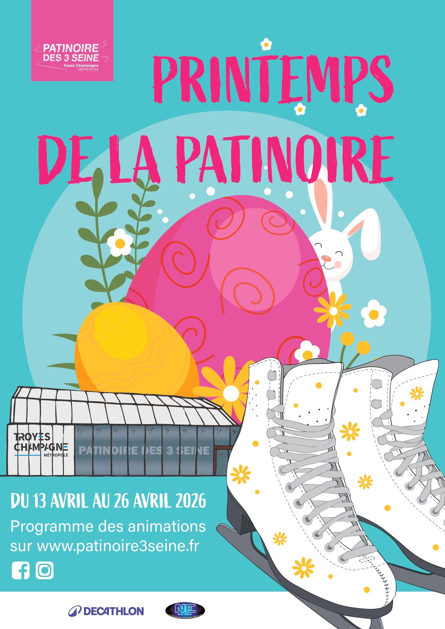 Printemps de la patinoire — visuel événement
