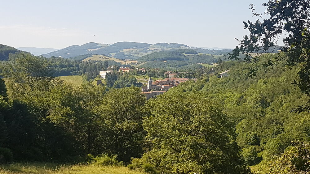Sur les sentiers à Yzeron