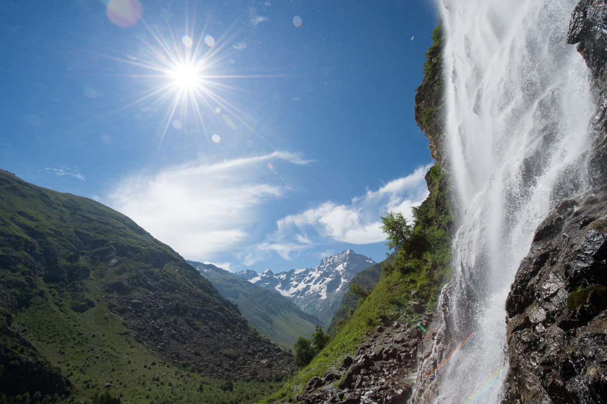 Cascade du Voile de la Mariée, Valgaudemar