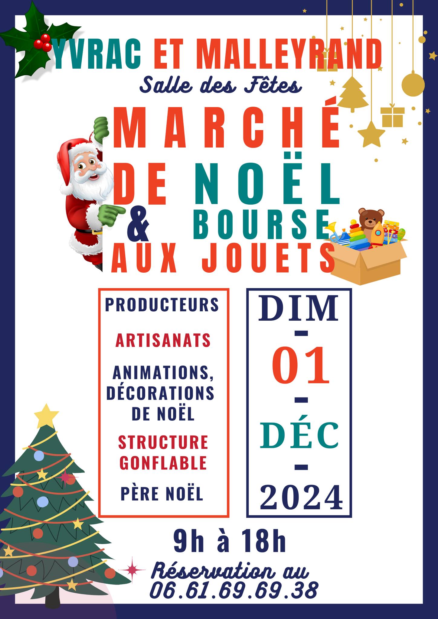 Marché de Noël et Bourse aux jouets