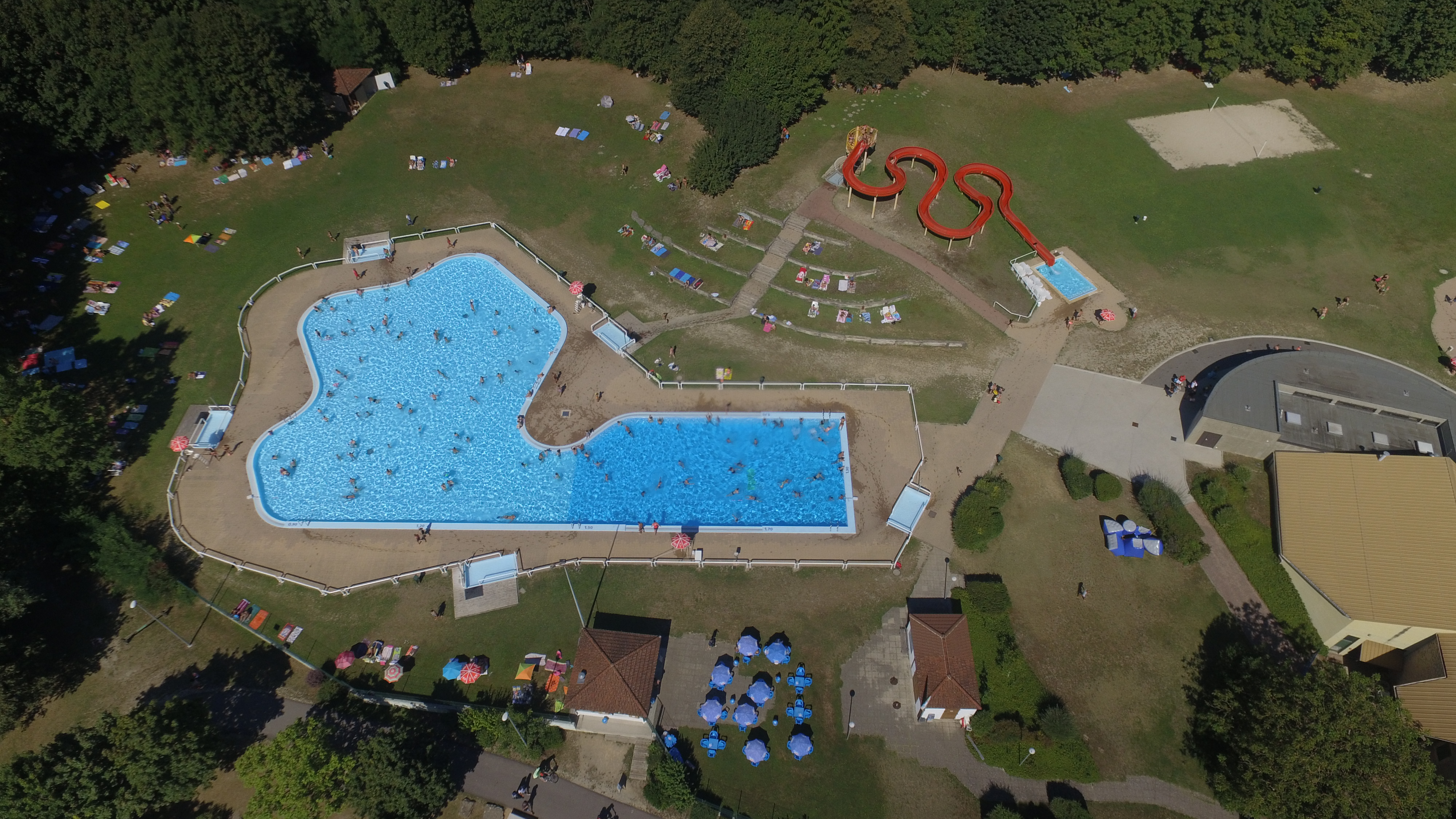 Aquaparc de la base de loisirs de la Vallée Bleue - Montalieu-Vercieu - Balcons du Dauphiné