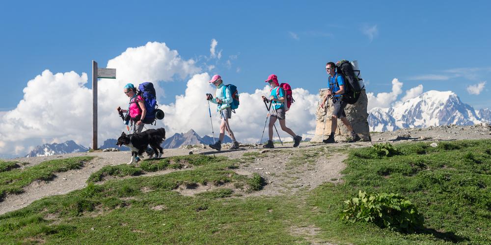A la table d'orientation sur la boucle du Mont Jovet - Bozel