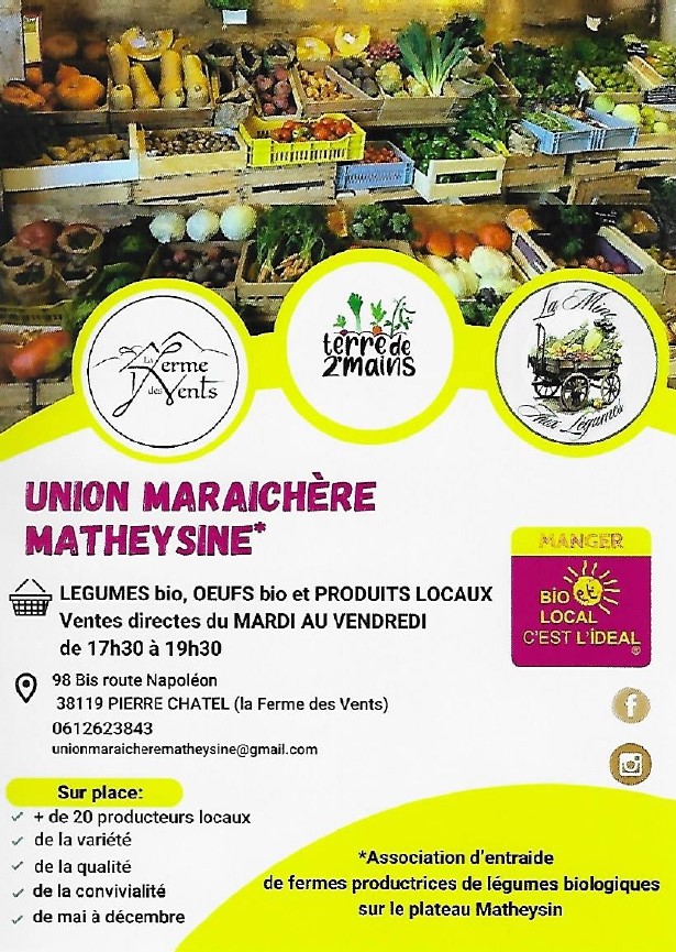 Union maraichère en Matheysine