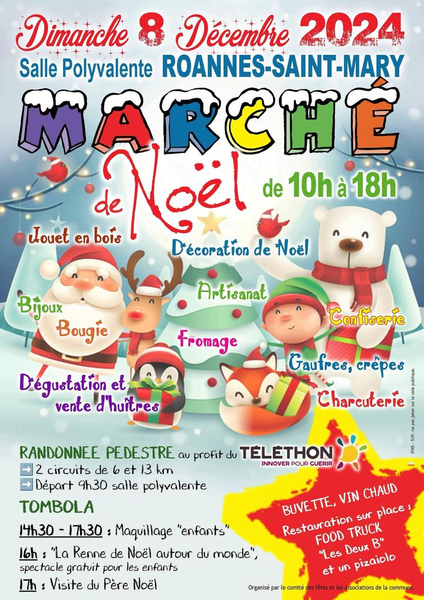 Marché de Noël à Roannes-Saint-Mary_Roannes-Saint-Mary