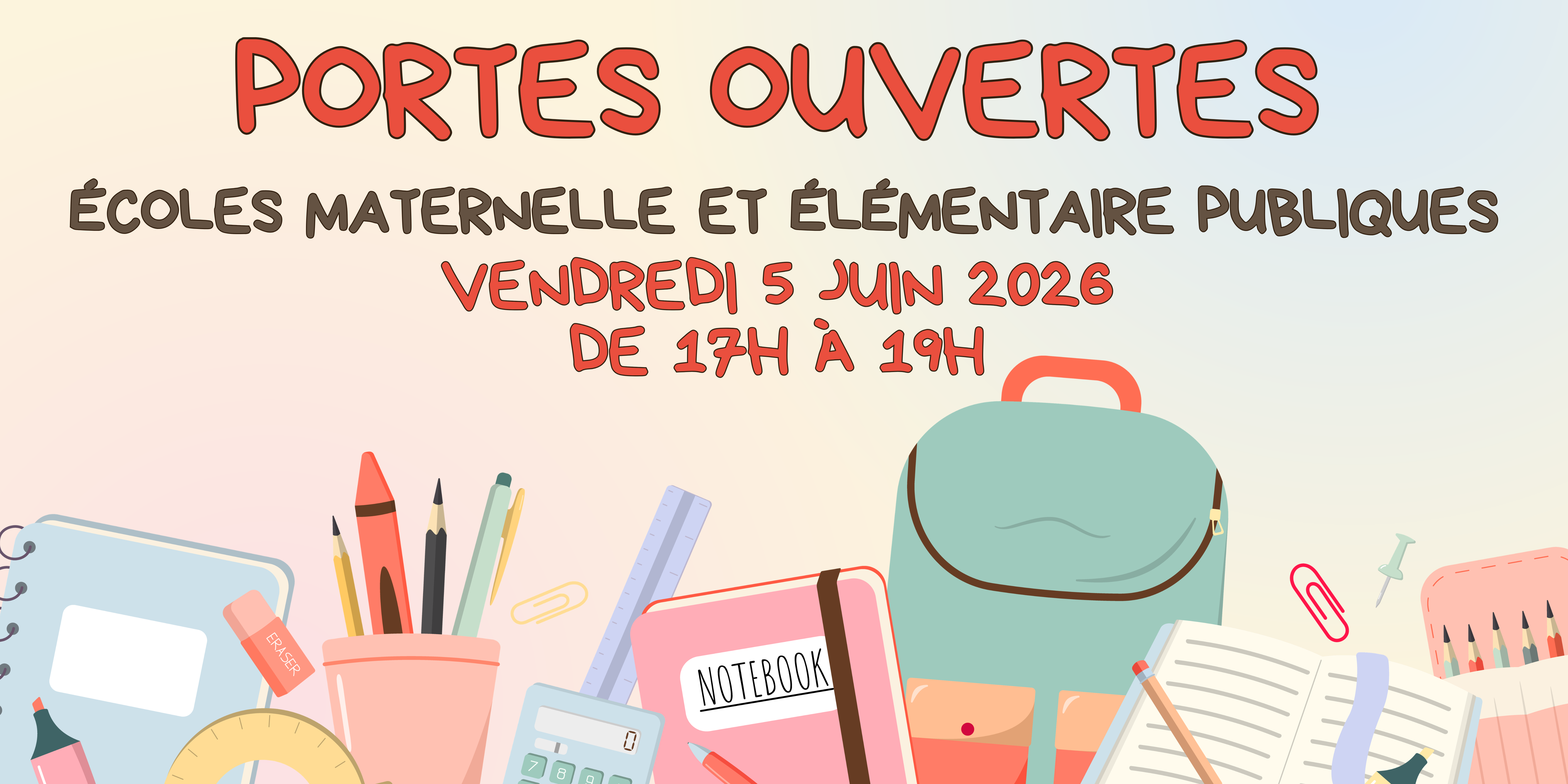 Portes ouvertes des écoles publiques
