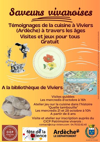 Exposition « Saveurs vivaroises »_Viviers