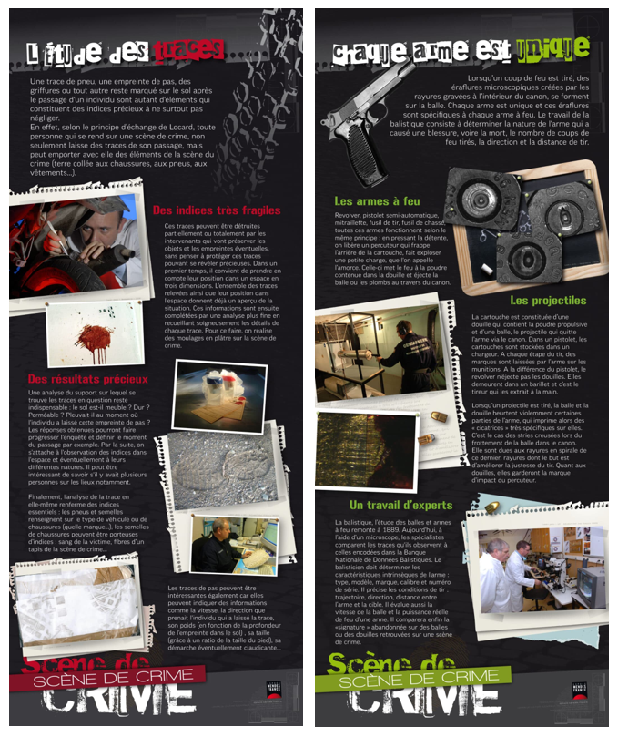 Mois du polar - Exposition "Scène de crime"