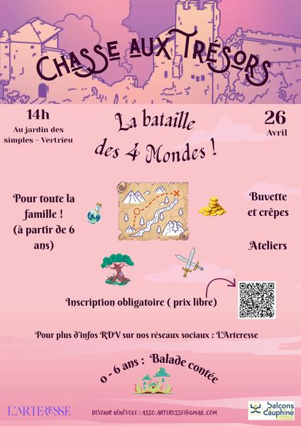 Chasse aux tresors et balade contée à Vertrieu_Vertrieu