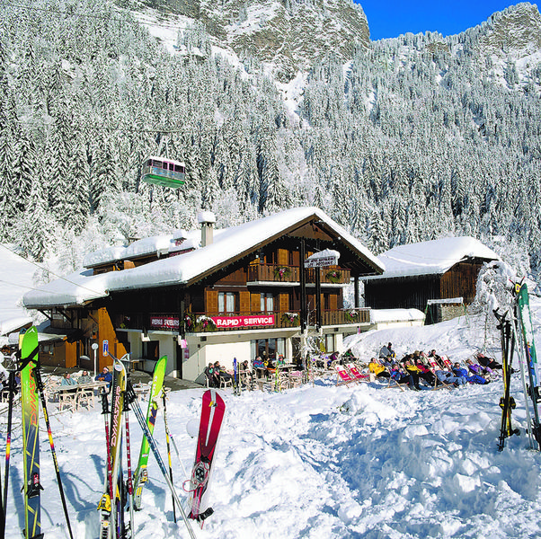 Façade Hiver Les Prodains Morzine