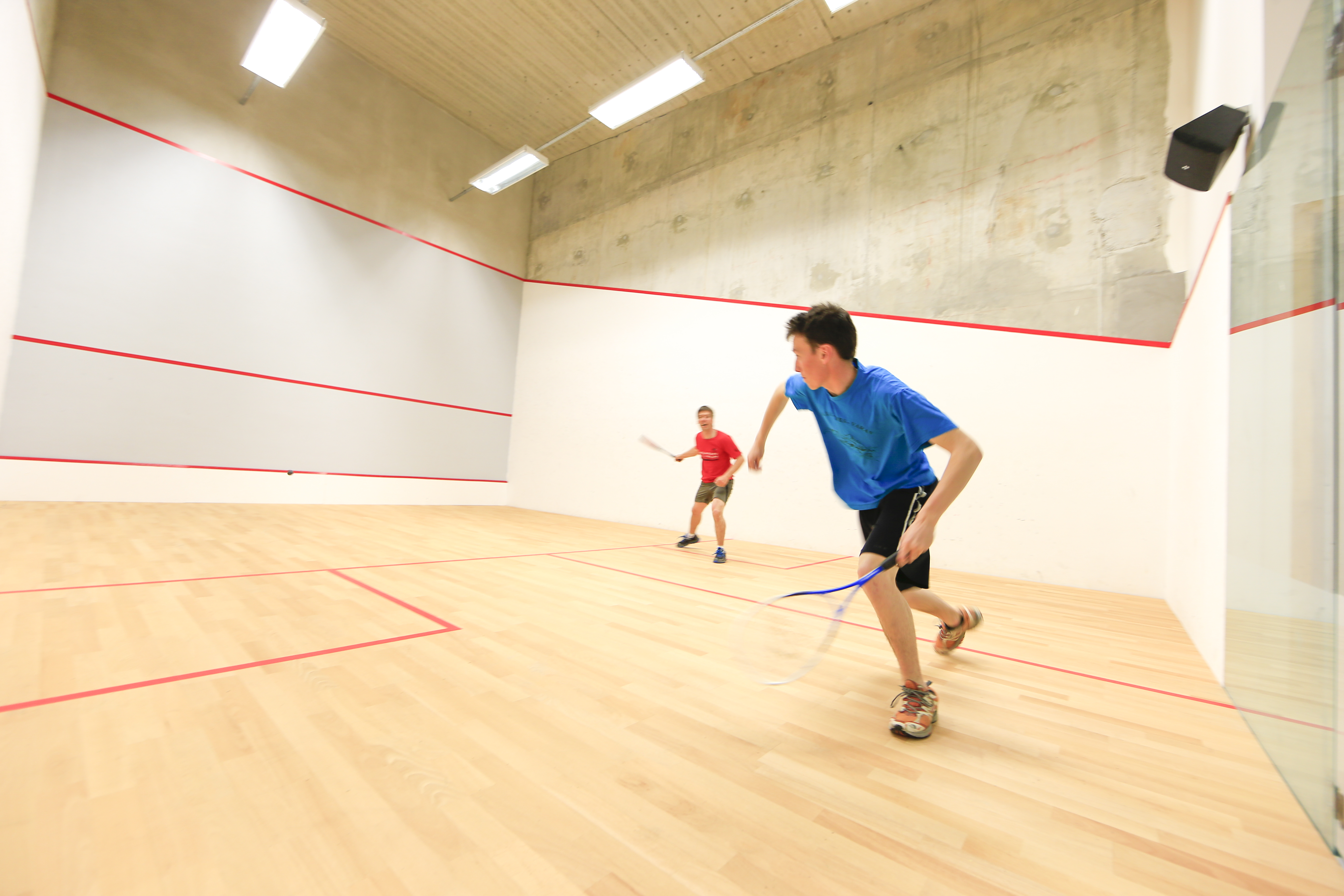 2 salles de squash