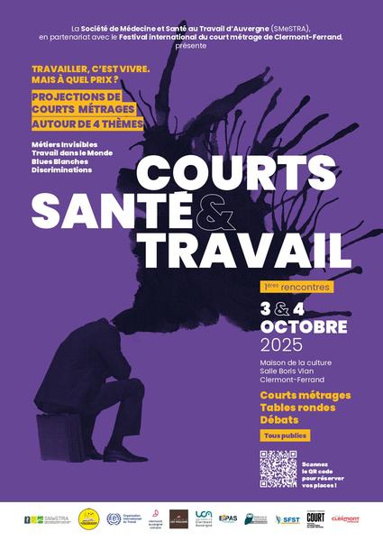 1ères Rencontres Courts-Métrages et Santé au Travail | Maison de la Culture