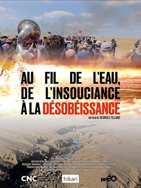 CREA - Ciné-Débat : Film "Au fil de l'eau : de l'insouciance à la désobéissance" suivi d'un débat sur la gestion de l'eau.