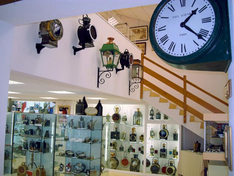 Collection de lanternes ferroviaires