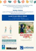 affiche du film "Elle entend pas la moto