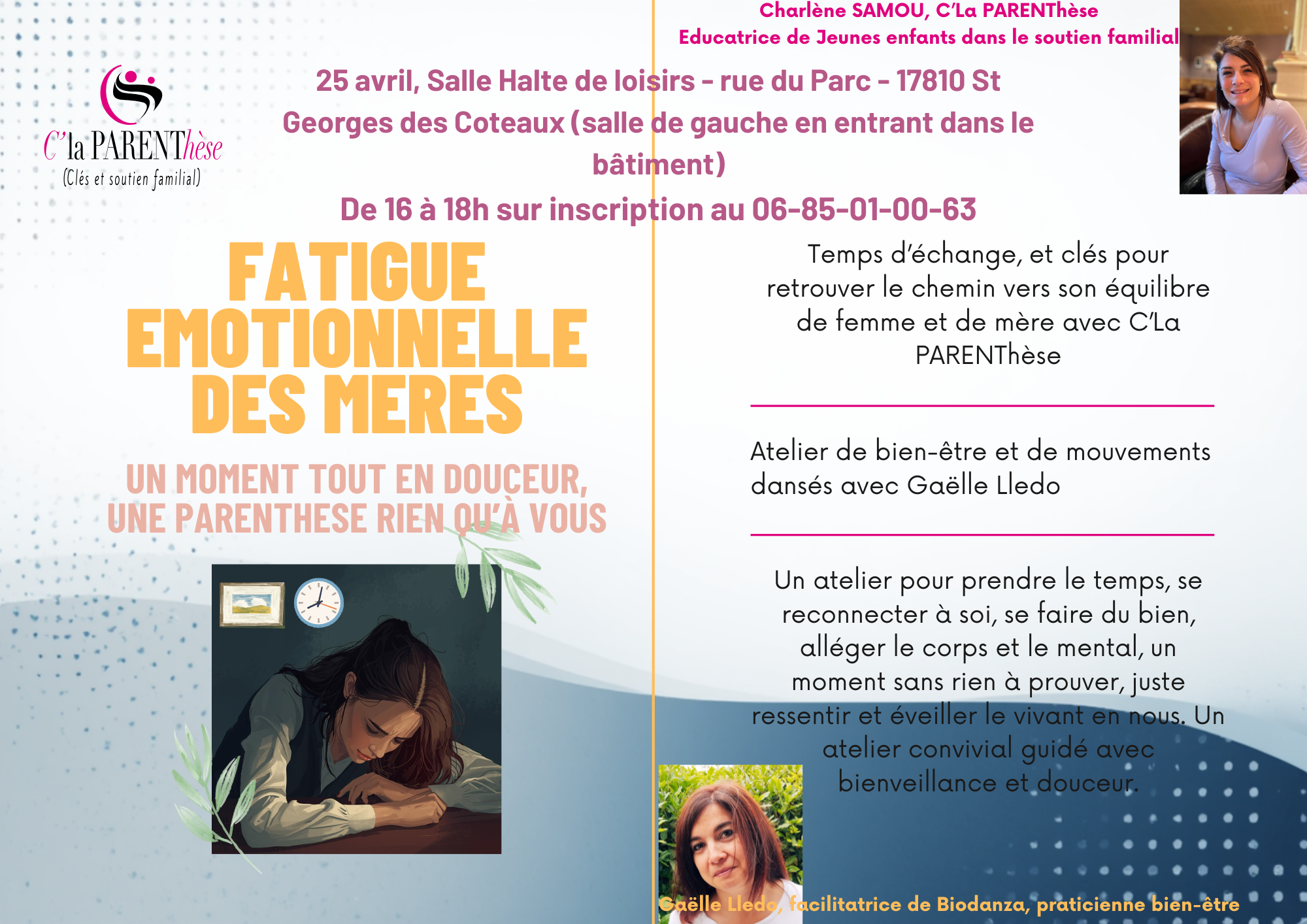 ATELIER CONSEILS A LA PARENTALITE & BIEN-ETRE