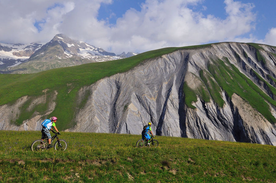 Le Col de la Valette depuis Besse