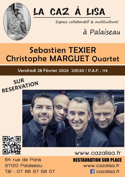 Sébastien Texier Christophe Marguet quartet