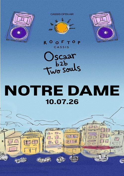 Rooftop Cassis : DJ Notre Dame - Soirée house techno