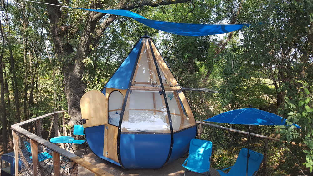 La goutte d'eau et sa caravane