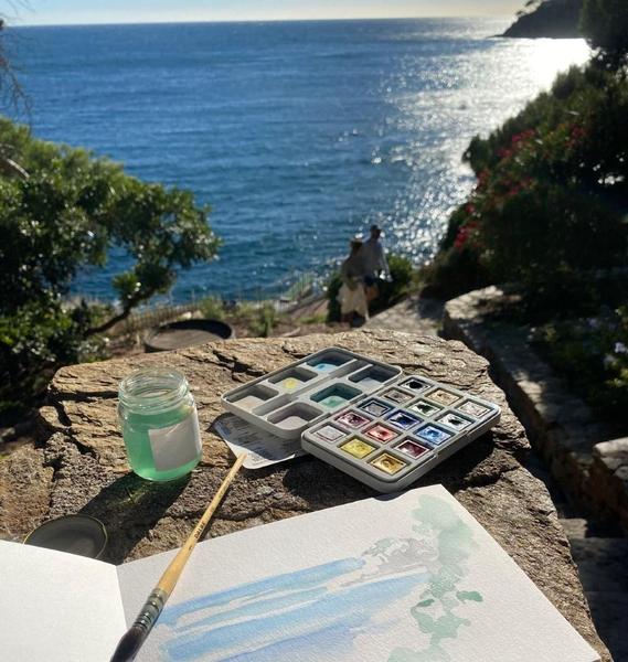 Atelier - Peinture sur la Presqu'île de Giens_Hyères