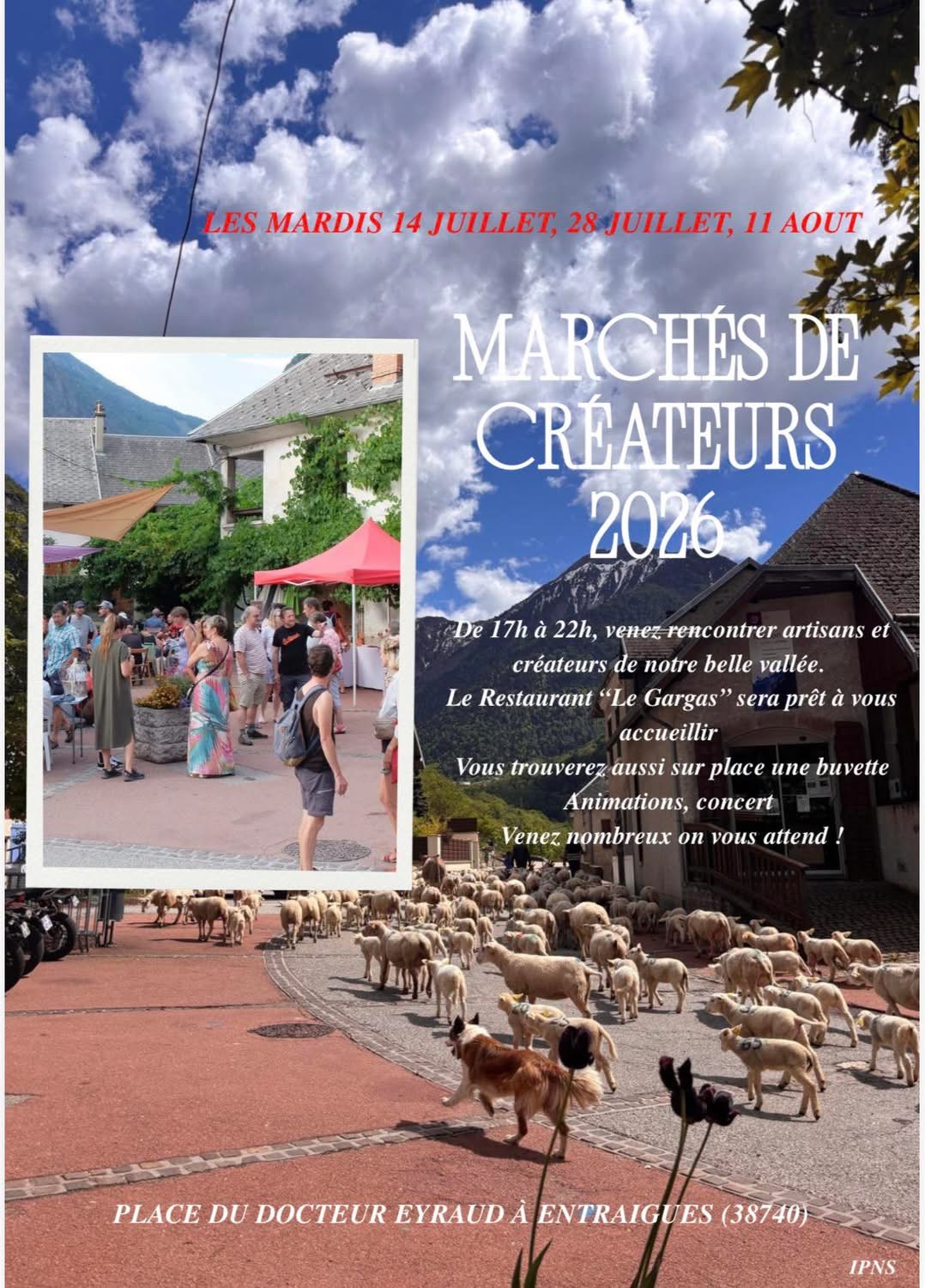 Marché de créateurs Entraigues