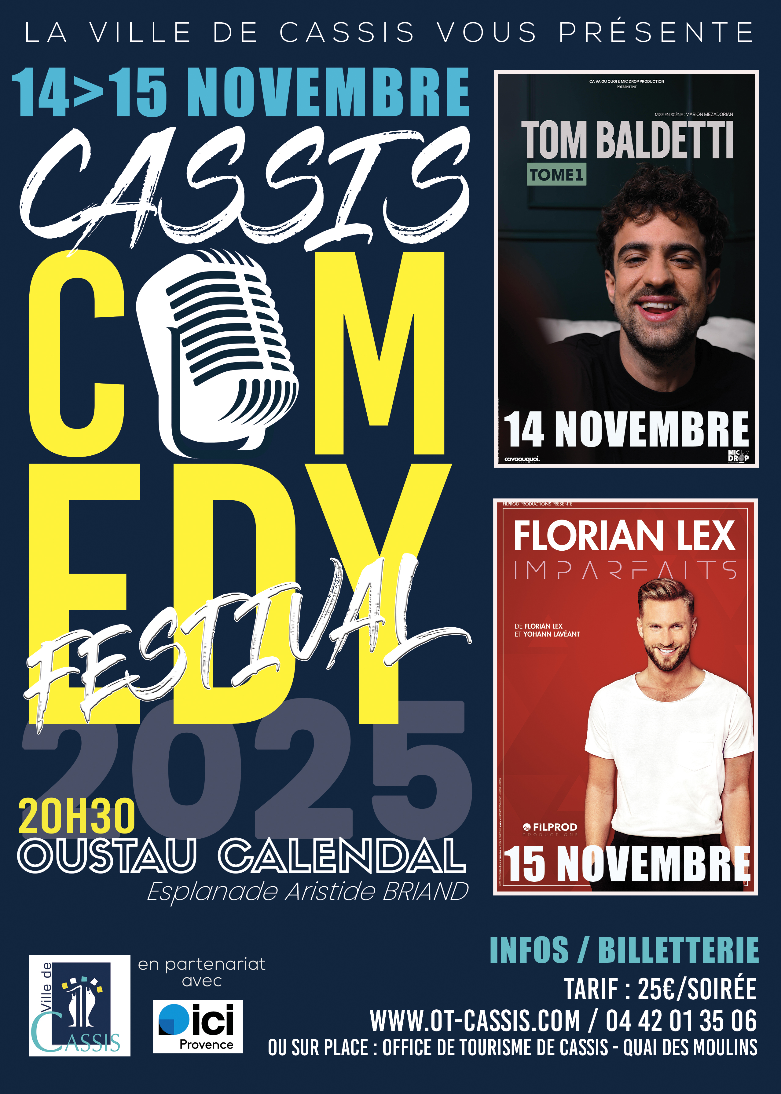 Cassis Comedy Festival - TOM BALDETTI - Tome 1