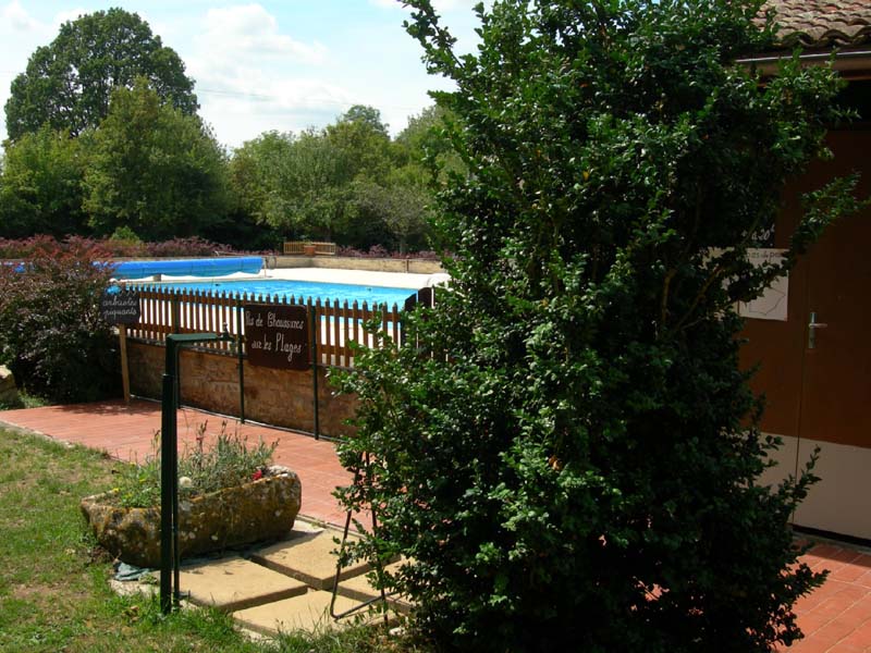 Piscine de l'aire naturelle de camping