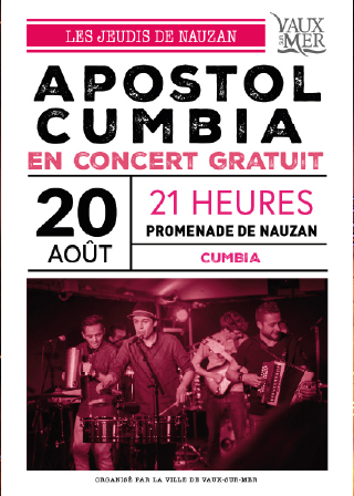 Jeudi de Nauzan : Apostol cumbia
