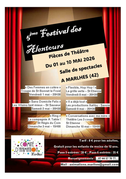 Festival de théâtre des alentours_Marlhes