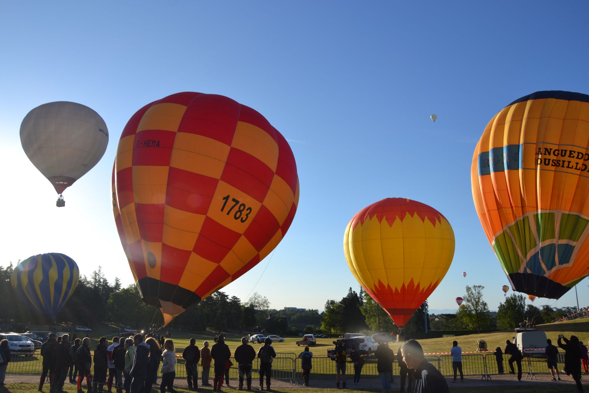 Festival "J'Peux Pas J'ai Montgolfière" - Baptêmes de l'air en Montgolfières