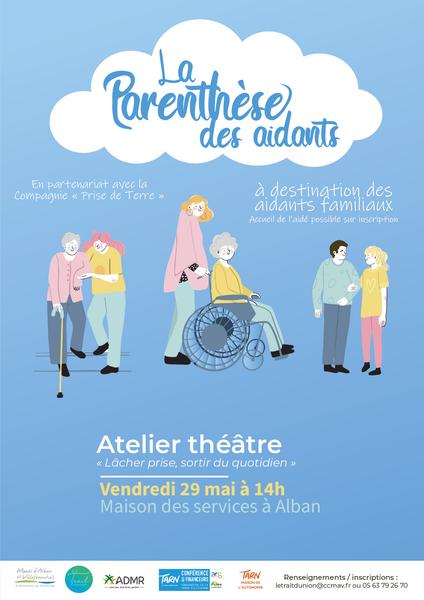 Atelier théâtre - La parenthèse des aidants