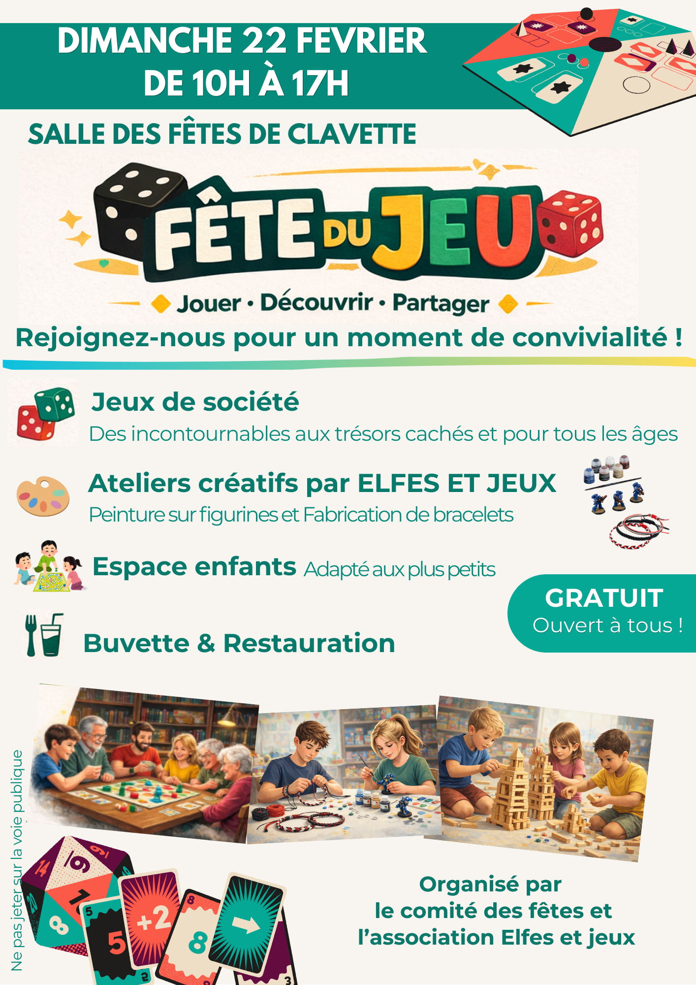 Fête du jeu à Clavette