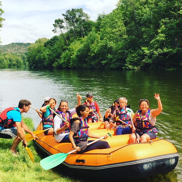 Balade commentée en Rando Raft  - CCC- Canoë