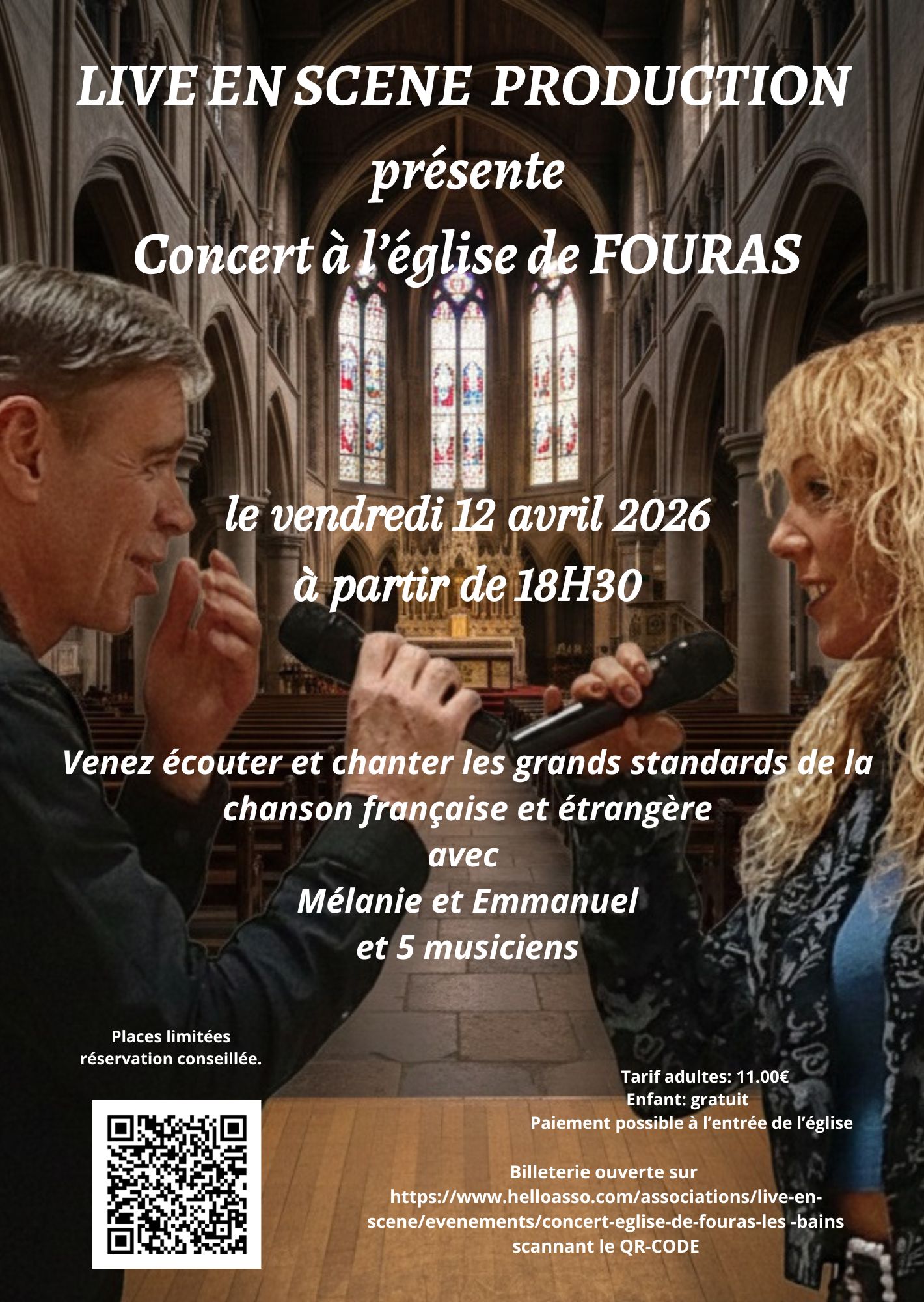 concert à l'Église Saint Gaudence