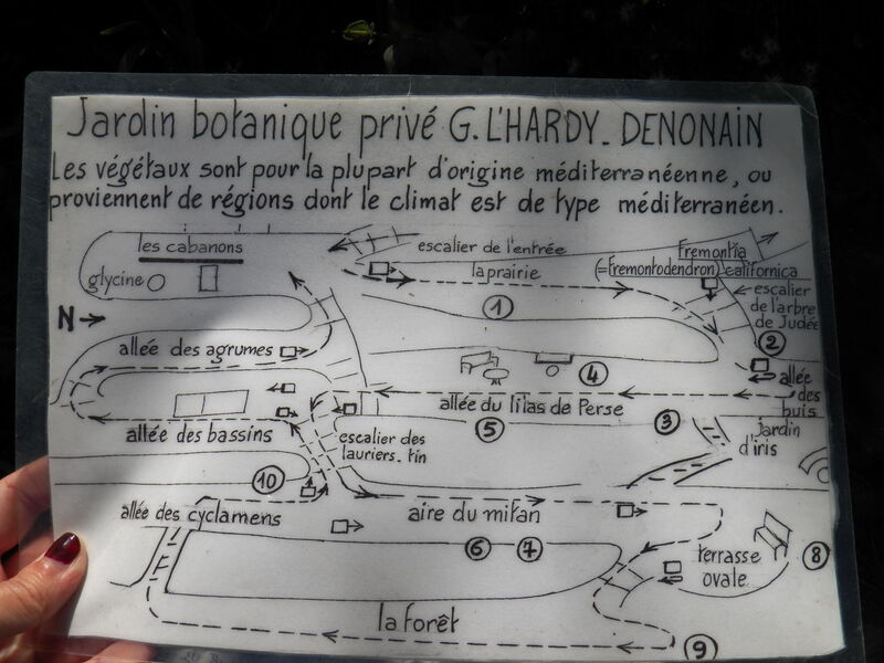 Jardin remarquable L'Hardy à Gassin - https://gassin.eu