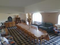 Salle repas du gîte d'étape