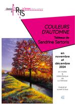 Exposition "Sandrine Sartois" à la bibliothèque municipale à La Terrasse