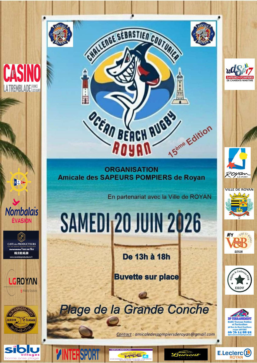 Océan Beach Rugby - Challenge Sébastien Couturier