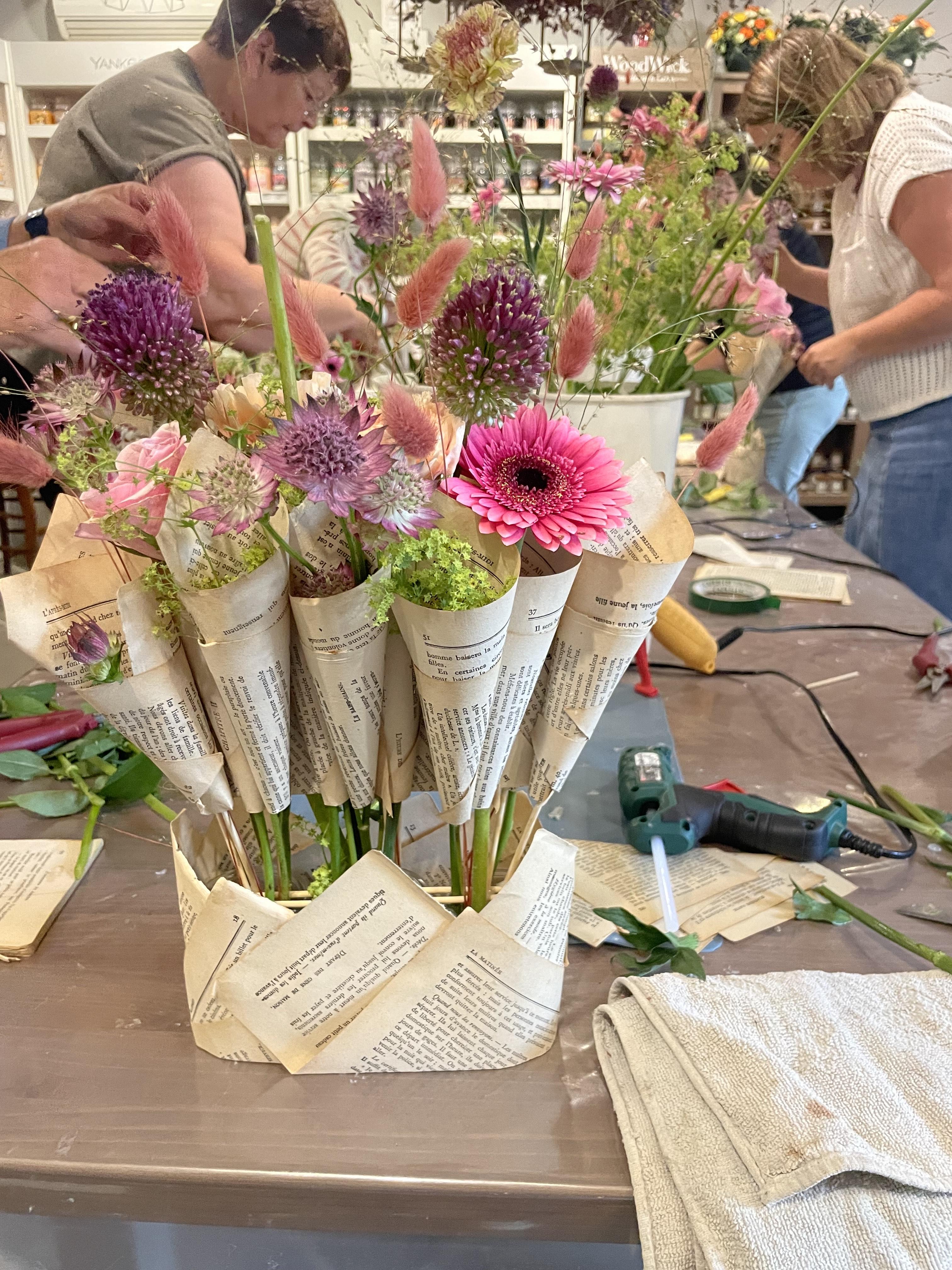 Atelier d’art floral adulte