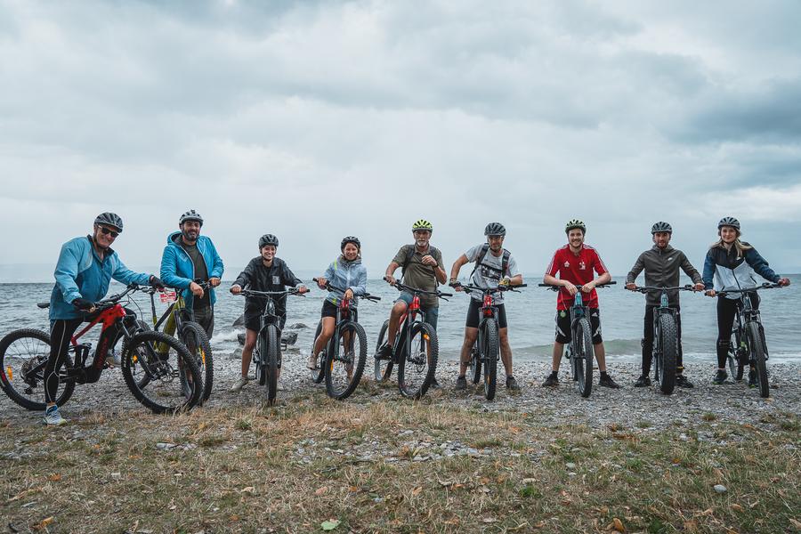 Balade à vélo électrique gourmande