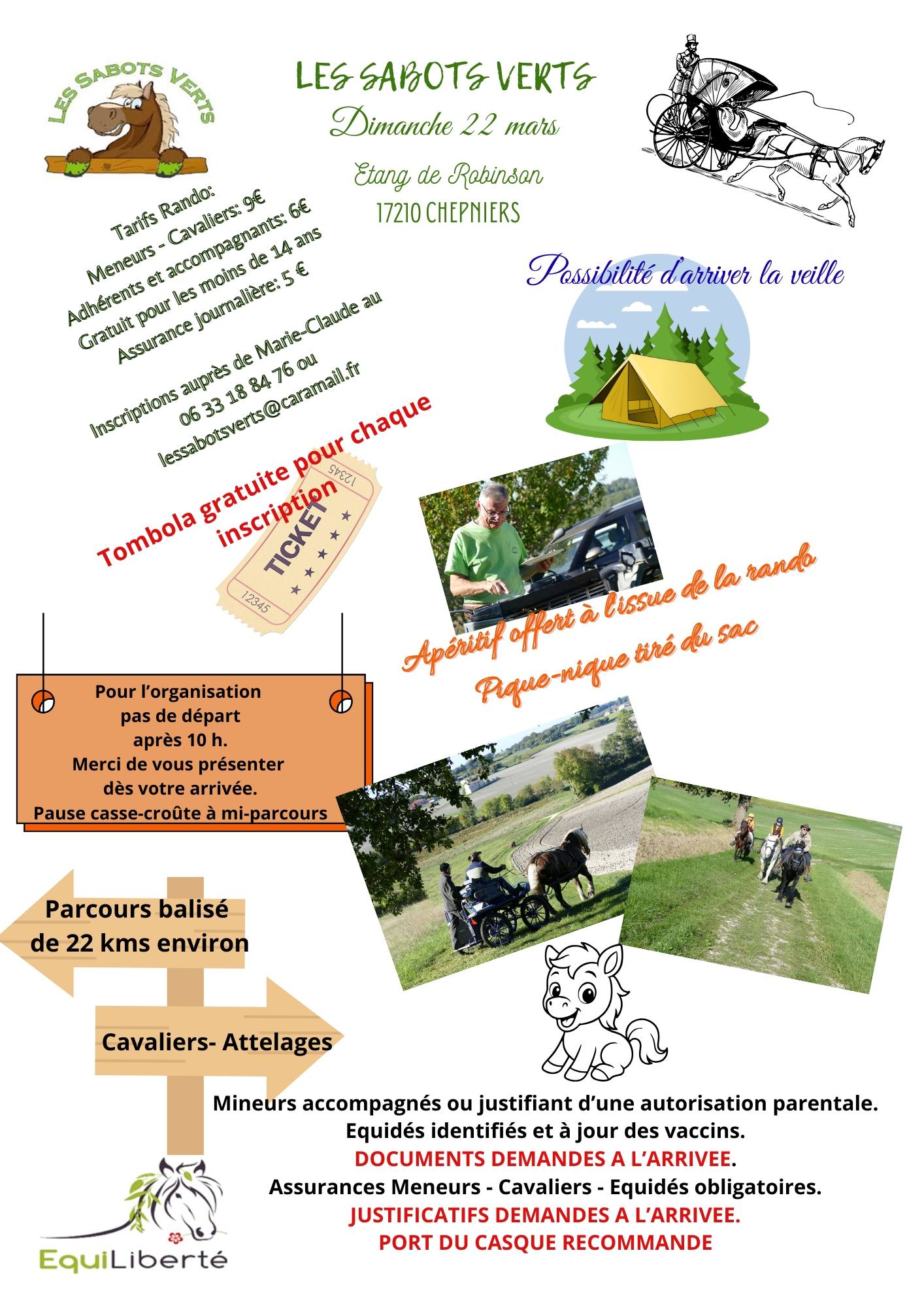 Randonnée équestre