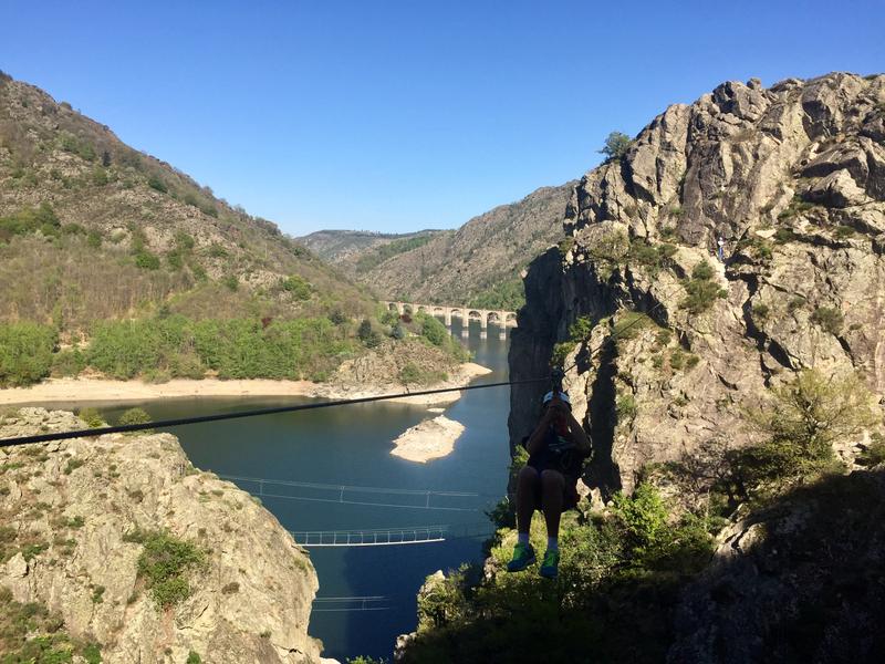 Via ferrata – Grimpéo - Les Vans
