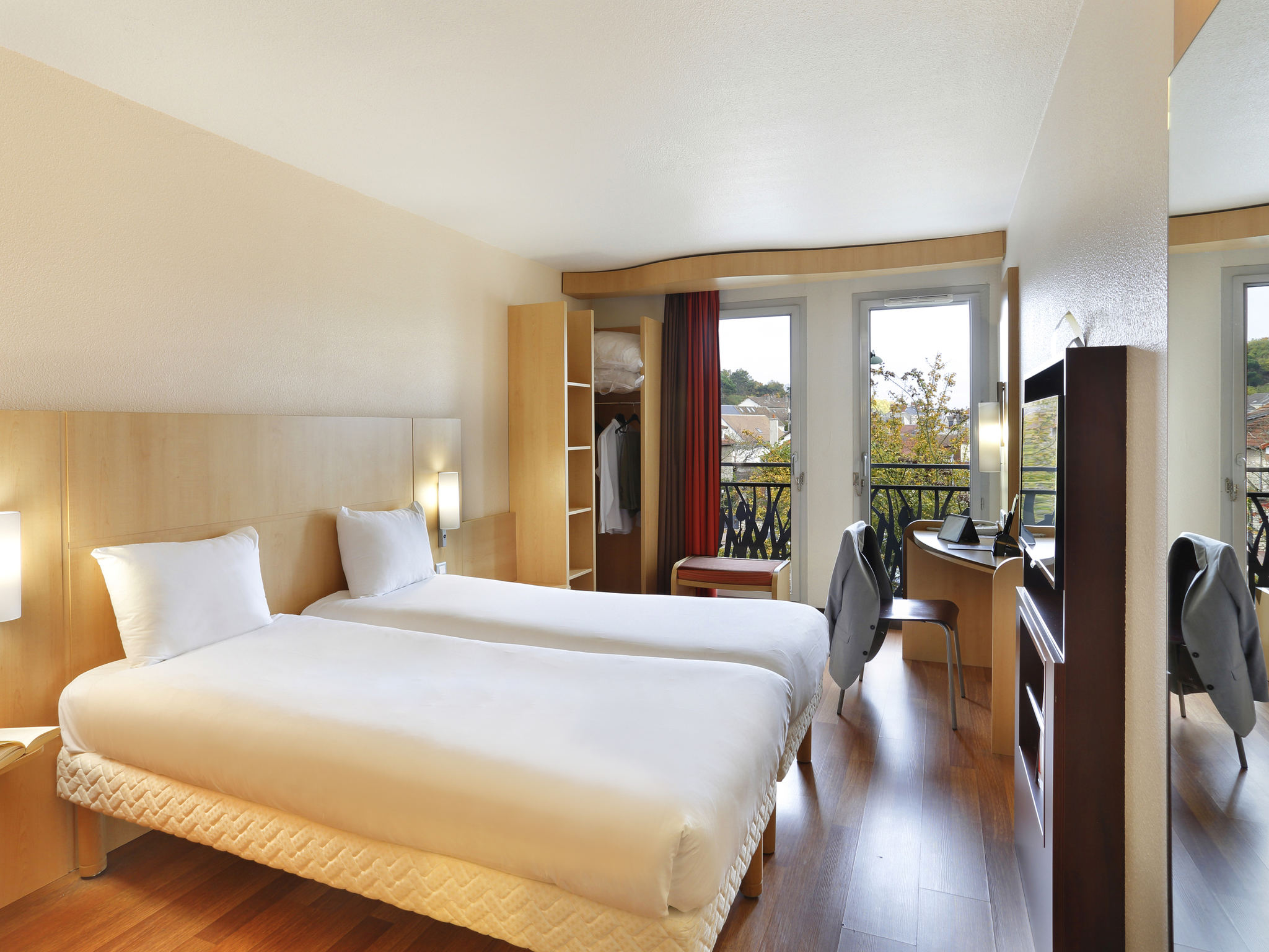 Chambre lits simples