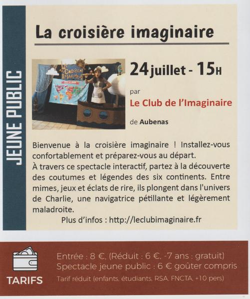 La croisière imaginaire