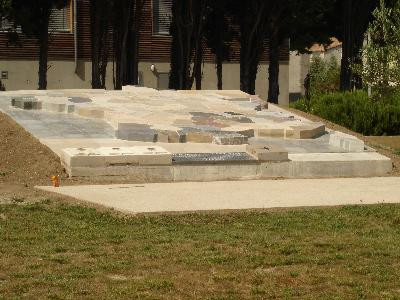 Carte de France de la pierre de taille