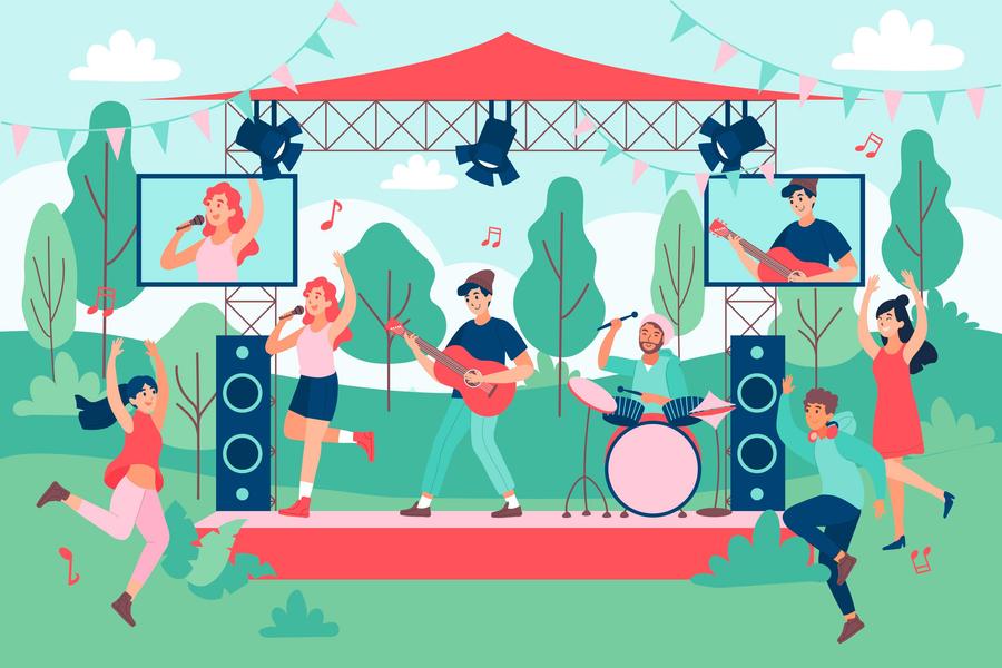 Terrasse musicale du Circus Casino d'Allevard