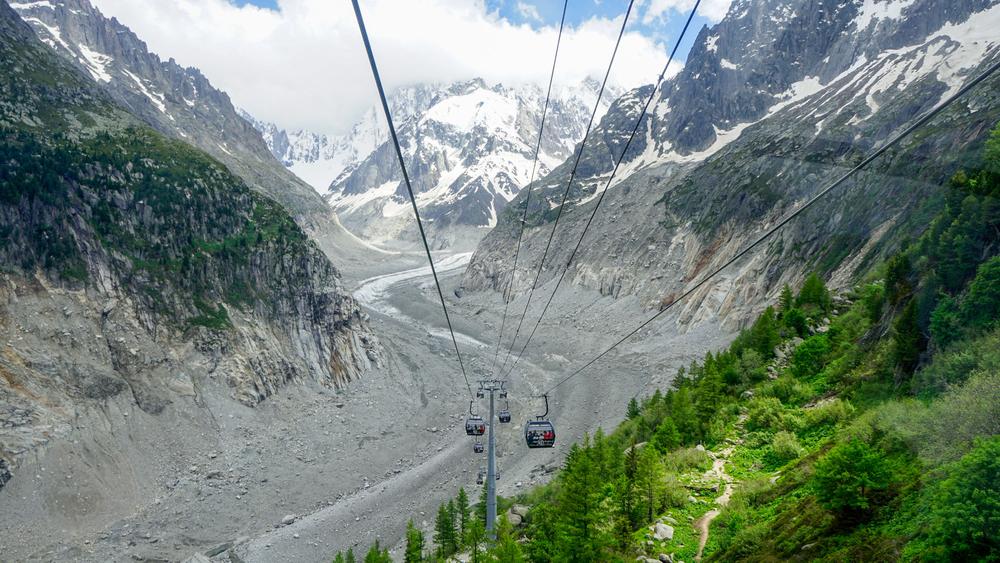 Télécabine de la Mer de Glace_Chamonix-Mont-Blanc