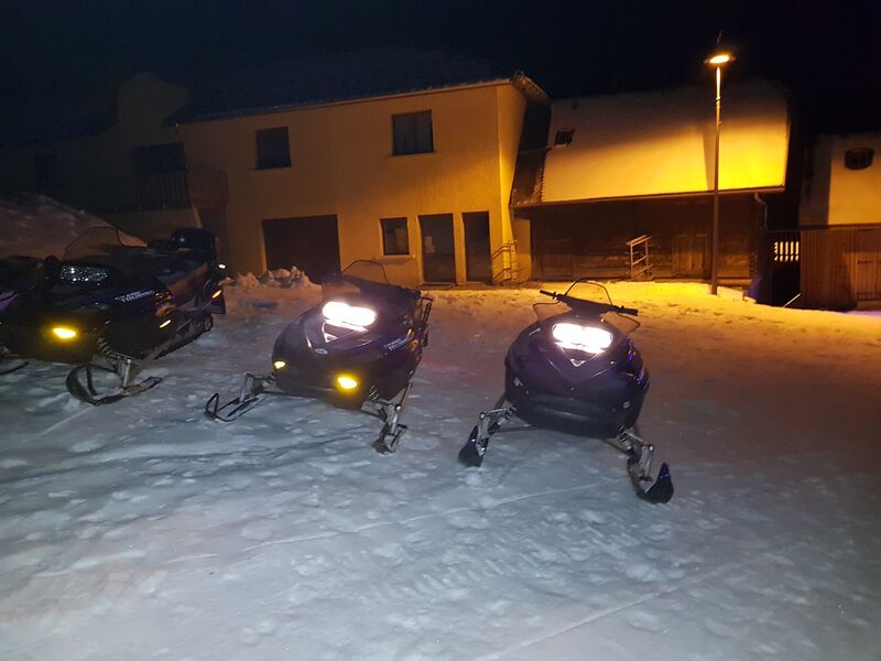 Moto neige à Chabanon