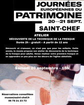 Atelier : découverte de la technique de la fresque_Saint-Chef-Office de Tourism…